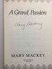 Another image of A GRAND PASSION. by Mackey, Mary.