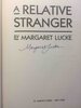 Another image of A RELATIVE STRANGER. by Lucke, Margaret.