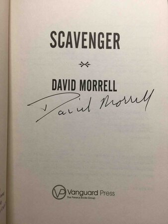 SCAVENGER. by Morrell, David.