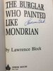 Another image of THE BURGLAR WHO PAINTED LIKE MONDRIAN. by Block, Lawrence.