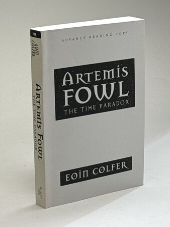 ARTEMIS FOWL: THE TIME PARADOX. by Colfer, Eoin.