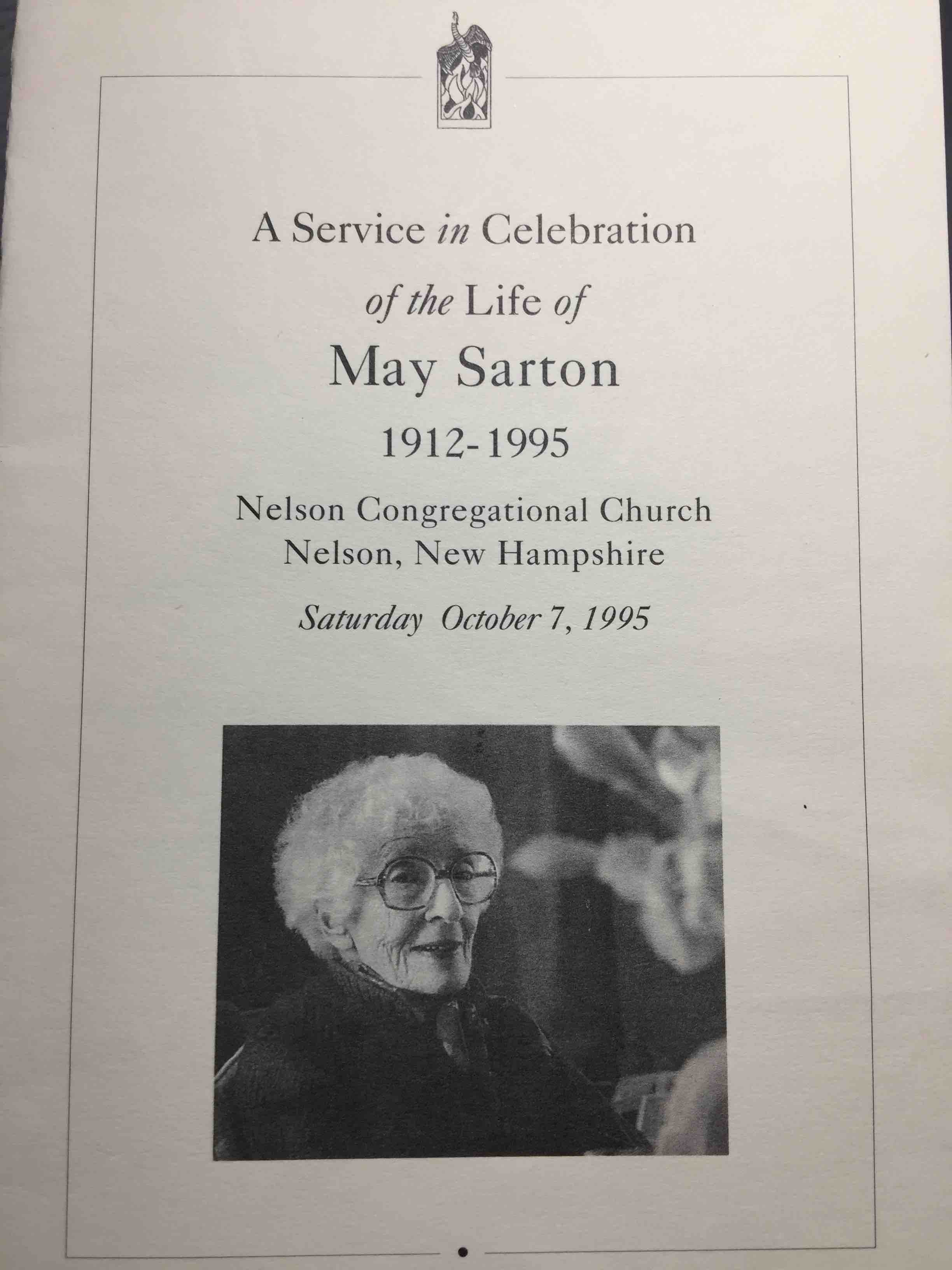 COMING INTO EIGHTY. by Sarton, May.