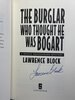 Another image of THE BURGLAR WHO THOUGHT HE WAS BOGART. by Block, Lawrence.