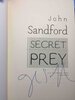 Another image of SECRET PREY. by Sandford, John (pseudonym for John Camp.)