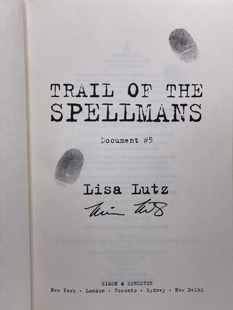 TRAIL OF THE SPELLMANS: Document 5. by Lutz, Lisa.