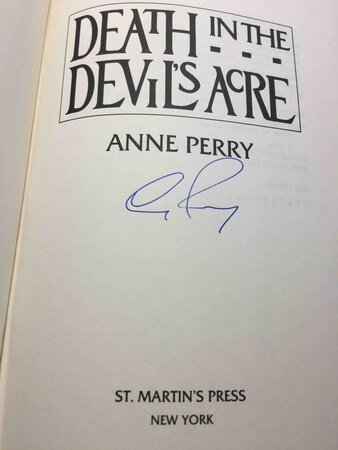 DEATH IN THE DEVIL'S ACRE. by Perry, Anne.