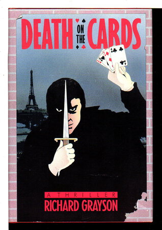 DEATH ON THE CARDS. by Grayson, Richard (pseudonym of Richard Grindal)