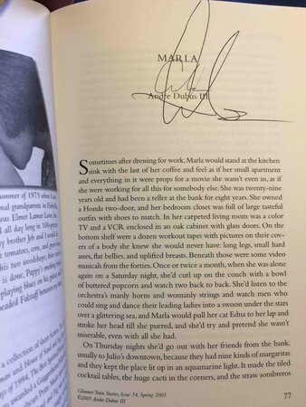 GLIMMER TRAIN: SPRING 2005, Issue 54. by Burmeister, Susan and Linda Davies, editors. Andre Dubus, III, signed.