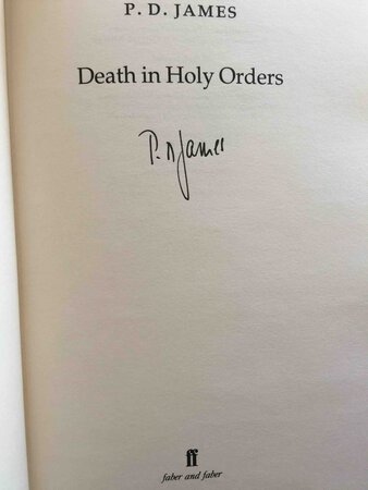 DEATH IN HOLY ORDERS. by James, P. D.