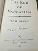 Another image of THE END OF VANDALISM. by Drury, Tom