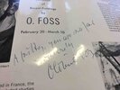 Another image of EXHIBITION OF RECENT PAINTINGS BY O. FOSS. by Foss, Olivier (1920-2002)