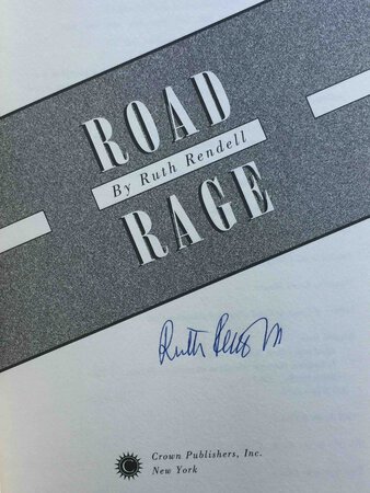 ROAD RAGE. by Rendell, Ruth.