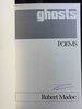 Another image of GHOSTS: Poems. by Madoc, Robert.