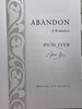 Another image of ABANDON: A Romance. by Iyer, Pico.