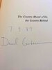 Another image of THE COUNTRY AHEAD OF US, THE COUNTRY BEHIND US by Guterson, David