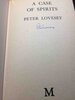 Another image of A CASE OF SPIRITS. by Lovesey, Peter