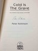 Another image of COLD IS THE GRAVE. by Robinson, Peter.