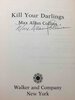 Another image of KILL YOUR DARLINGS. by Collins, Max Allan.