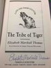 Another image of THE TRIBE OF TIGER : Cats and Their Culture. by Thomas, Elizabeth Marshall,