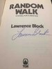 Another image of RANDOM WALK: A Novel for a New Age. by Block, Lawrence.
