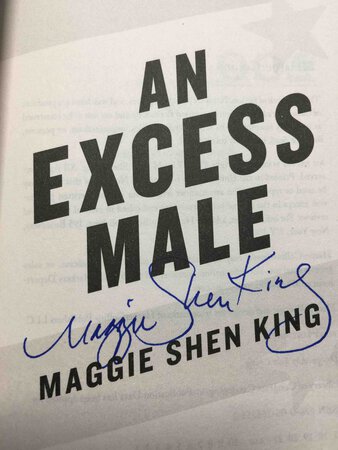 AN EXCESS MALE. by King, Maggie Shen.