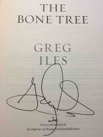 THE BONE TREE. by Iles, Greg.