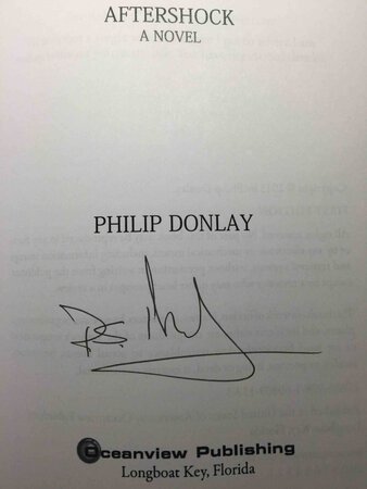 AFTERSHOCK. by Donlay, Philip.