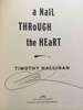 Another image of A NAIL THROUGH THE HEART. by Hallinan, Timothy.