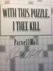 Another image of WITH THIS PUZZLE I THEE KILL. by Hall, Parnell