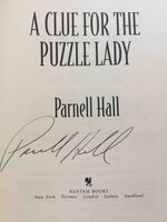 A CLUE FOR THE PUZZLE LADY. by Hall, Parnell