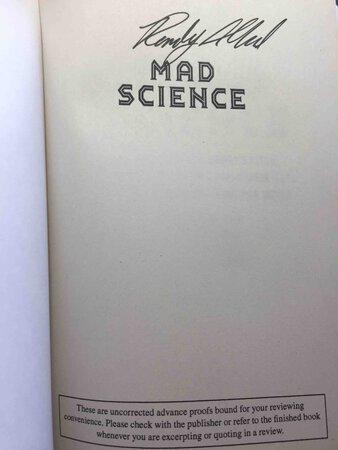 MAD SCIENCE: Einstein's Fridge, Dewar's Flask, Mach's Speed, and 362 Other Inventions and Discoveries that Made Our World. by Alfred, Randy, editor.