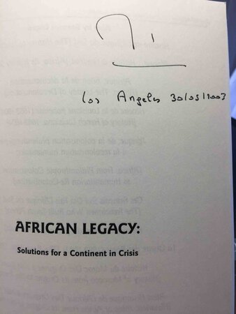 AFRICAN LEGACY: Solutions for a Community in Crisis. by Lugan, Bernard.