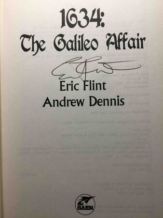 1634: THE GALILEO AFFAIR. by Flint, Eric and Andrew Dennis.