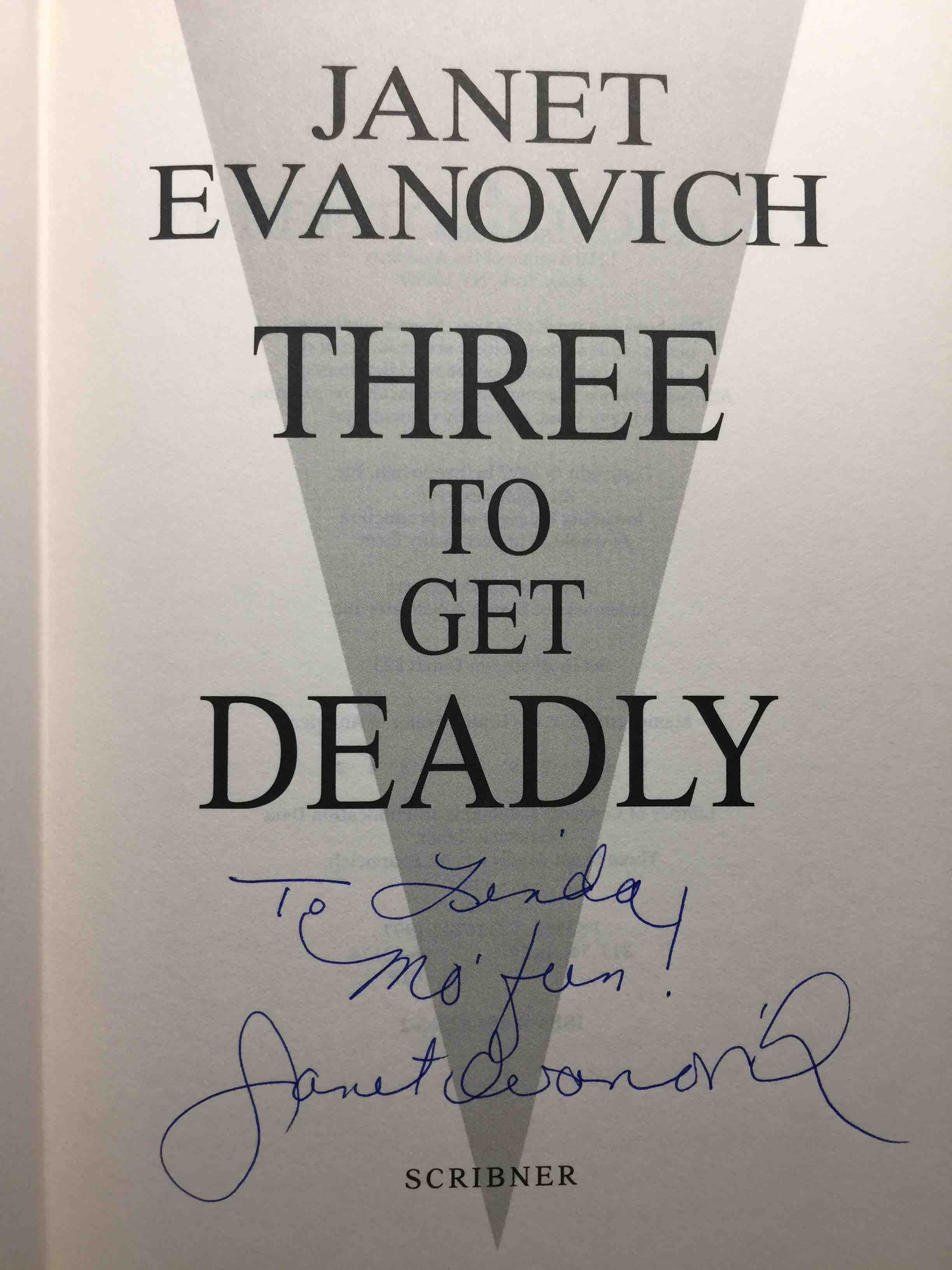 Three To Get Deadly Janet Evanovich