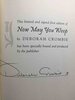 Another image of NOW MAY YOU WEEP. by Crombie, Deborah