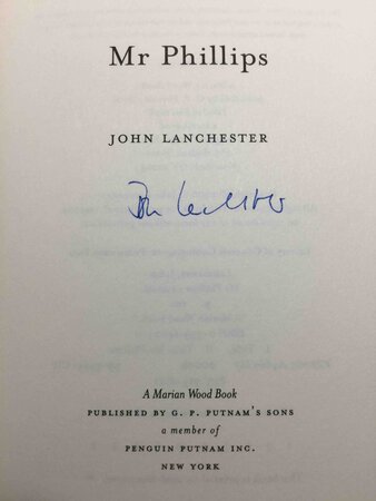 MR PHILLIPS. by Lanchester, John.