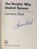 Another image of THE BURGLAR WHO STUDIED SPINOZA. by Block, Lawrence.