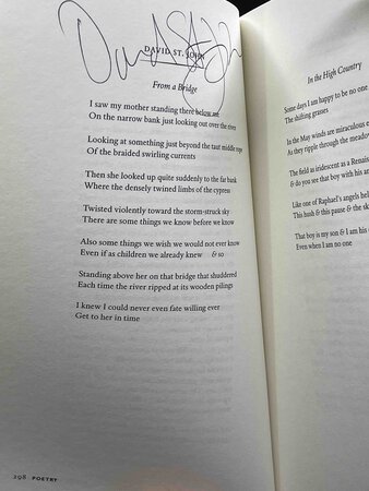 POETRY, Volume CXCVIII, Number 4, July / August 2011. by Wiman, Christian, editor. David St. John, signed.