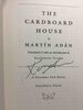 Another image of THE CARDBOARD HOUSE by Adan, Martin. Translated and signed by Katherine Silver.