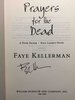 Another image of PRAYERS FOR THE DEAD. by Kellerman, Faye.