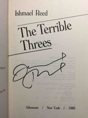 THE TERRIBLE THREES. by Reed, Ishmael.