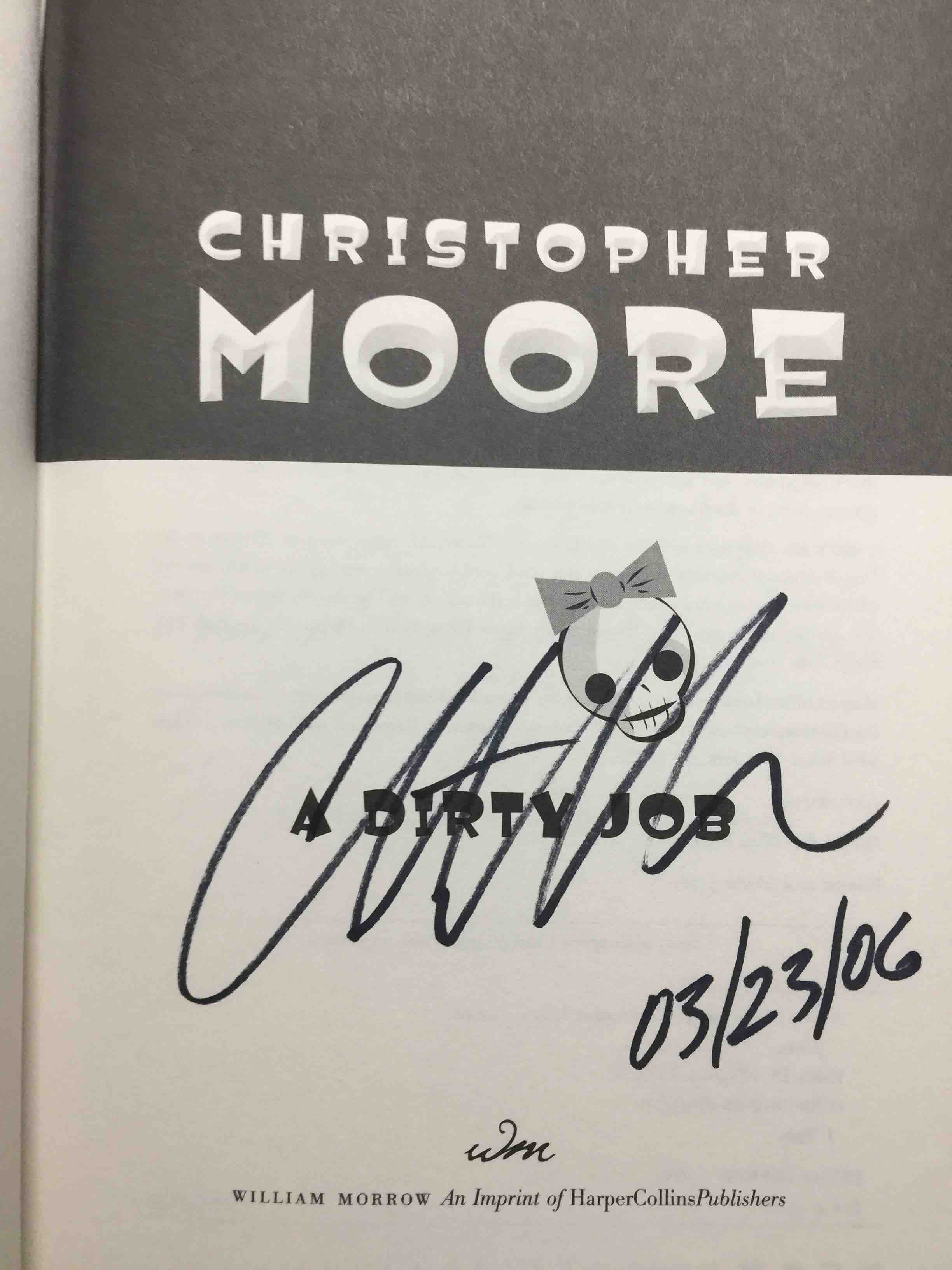 A Dirty Job By Moore Christopher Bookfever Com