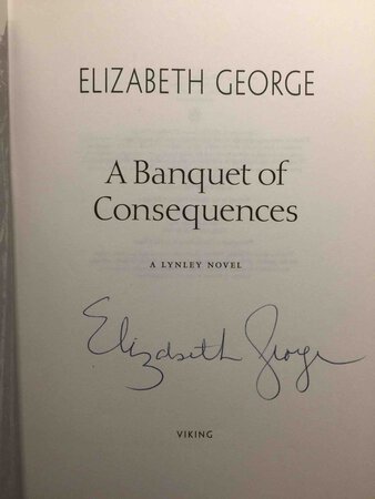 A BANQUET OF CONSEQUENCES. by George, Elizabeth.