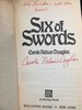 Another image of SIX OF SWORDS by Douglas, Carole Nelson