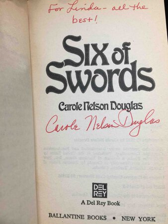 SIX OF SWORDS by Douglas, Carole Nelson