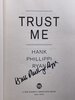 Another image of TRUST ME. by Ryan, Hank Phillippi.