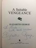 Another image of A SUITABLE VENGEANCE by George, Elizabeth.