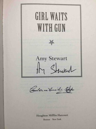 GIRL WAITS WITH GUN. by Stewart, Amy.