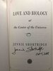Another image of LOVE AND BIOLOGY AT THE CENTER OF THE UNIVERSE. by Shortridge, Jennie.