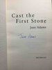 Another image of CAST THE FIRST STONE. by Adams, Jane.